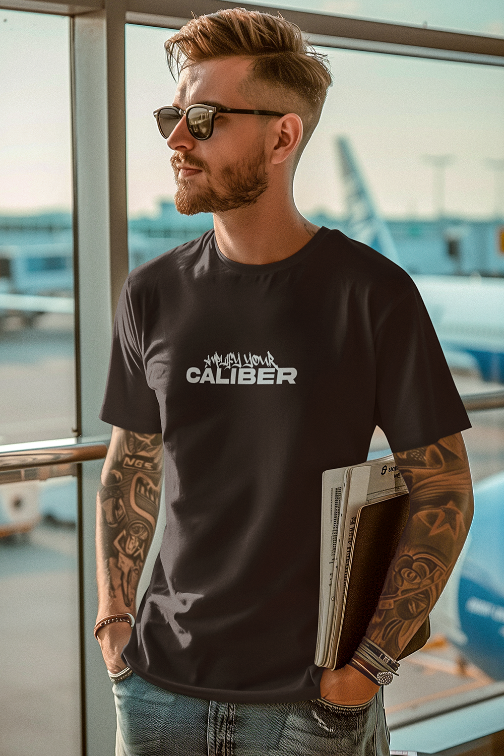 CALIBER BLOOM OVERSIZED T-SHIRT | Unisex | Rodeo Vol.1 | Caliber Wardrobe