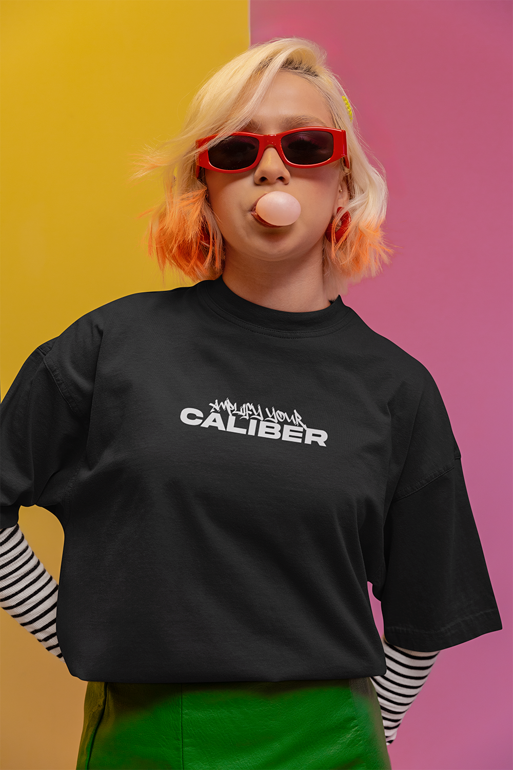 CALIBER BLOOM OVERSIZED T-SHIRT | Unisex | Rodeo Vol.1 | Caliber Wardrobe