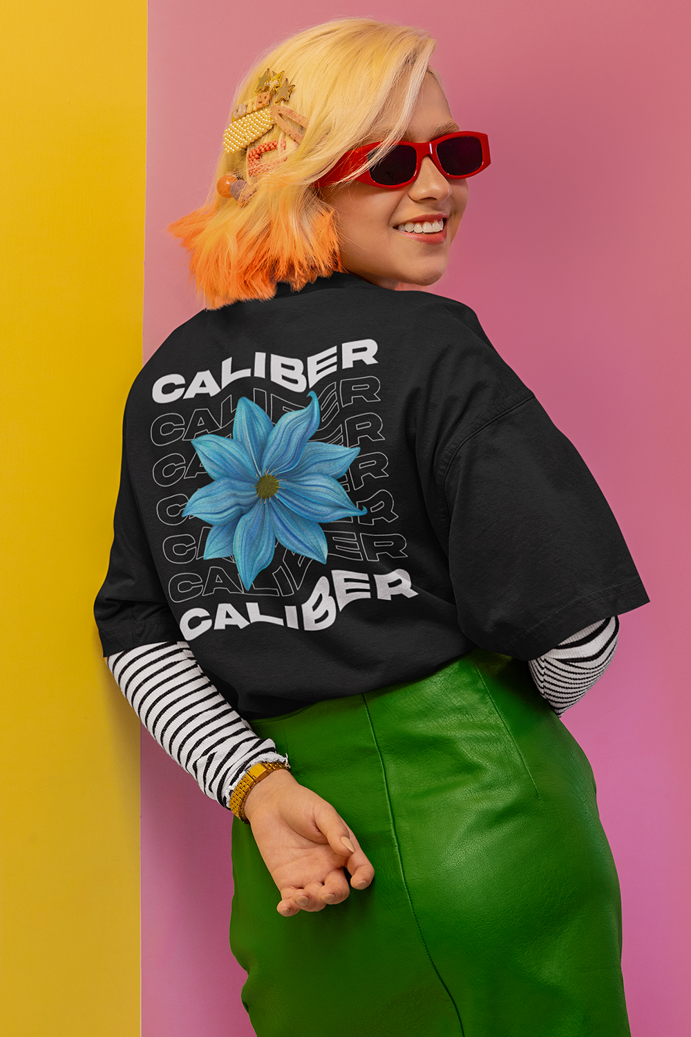 CALIBER BLOOM OVERSIZED T-SHIRT | Unisex | Rodeo Vol.1 | Caliber Wardrobe