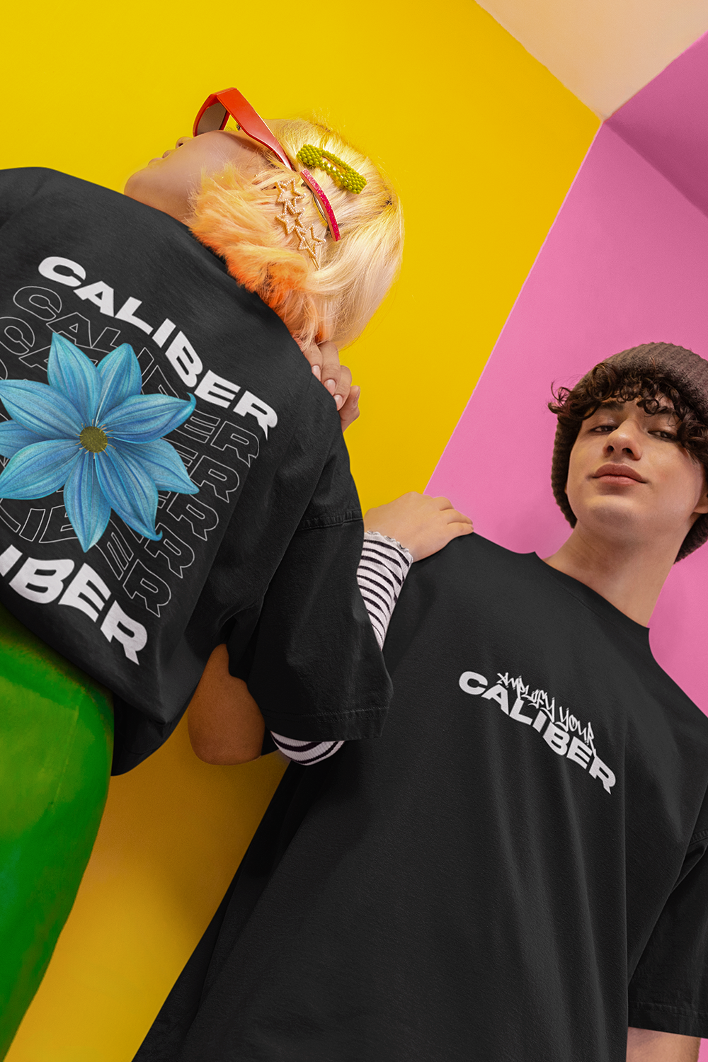 CALIBER BLOOM OVERSIZED T-SHIRT | Unisex | Rodeo Vol.1 | Caliber Wardrobe