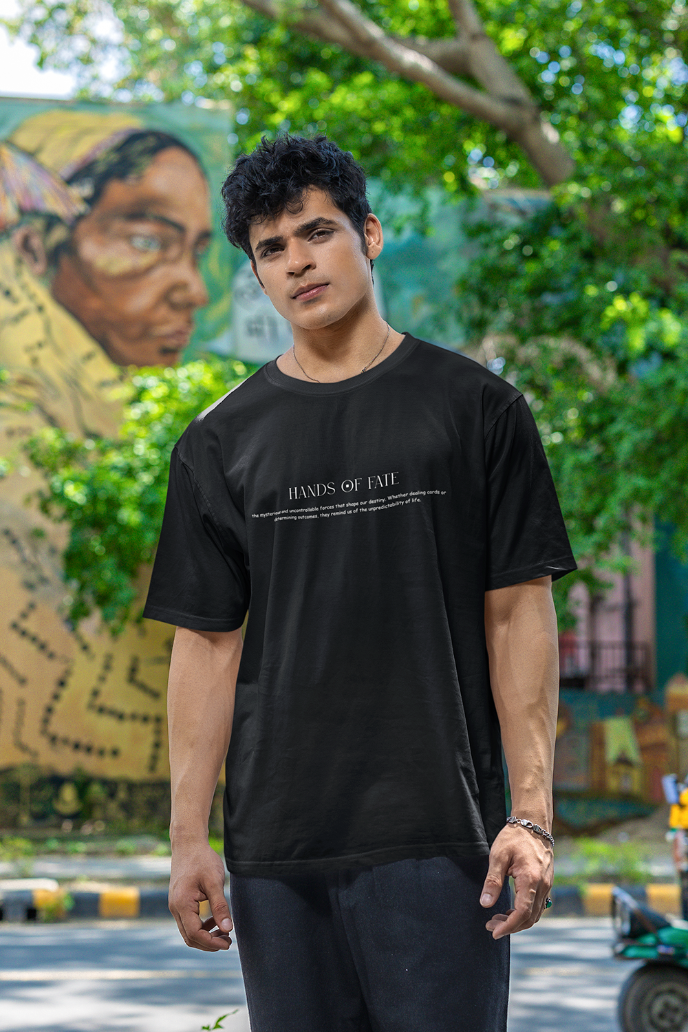 HAND OF FATE OVERSIZED T-SHIRT | Men | Rodeo Vol.1 | Caliber Wardrobe