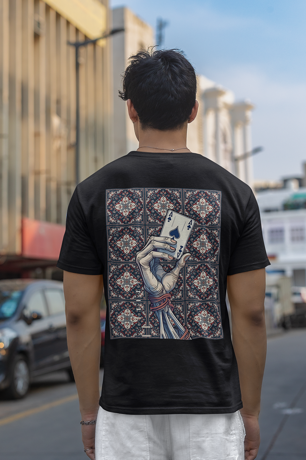 HAND OF FATE OVERSIZED T-SHIRT | Men | Rodeo Vol.1 | Caliber Wardrobe