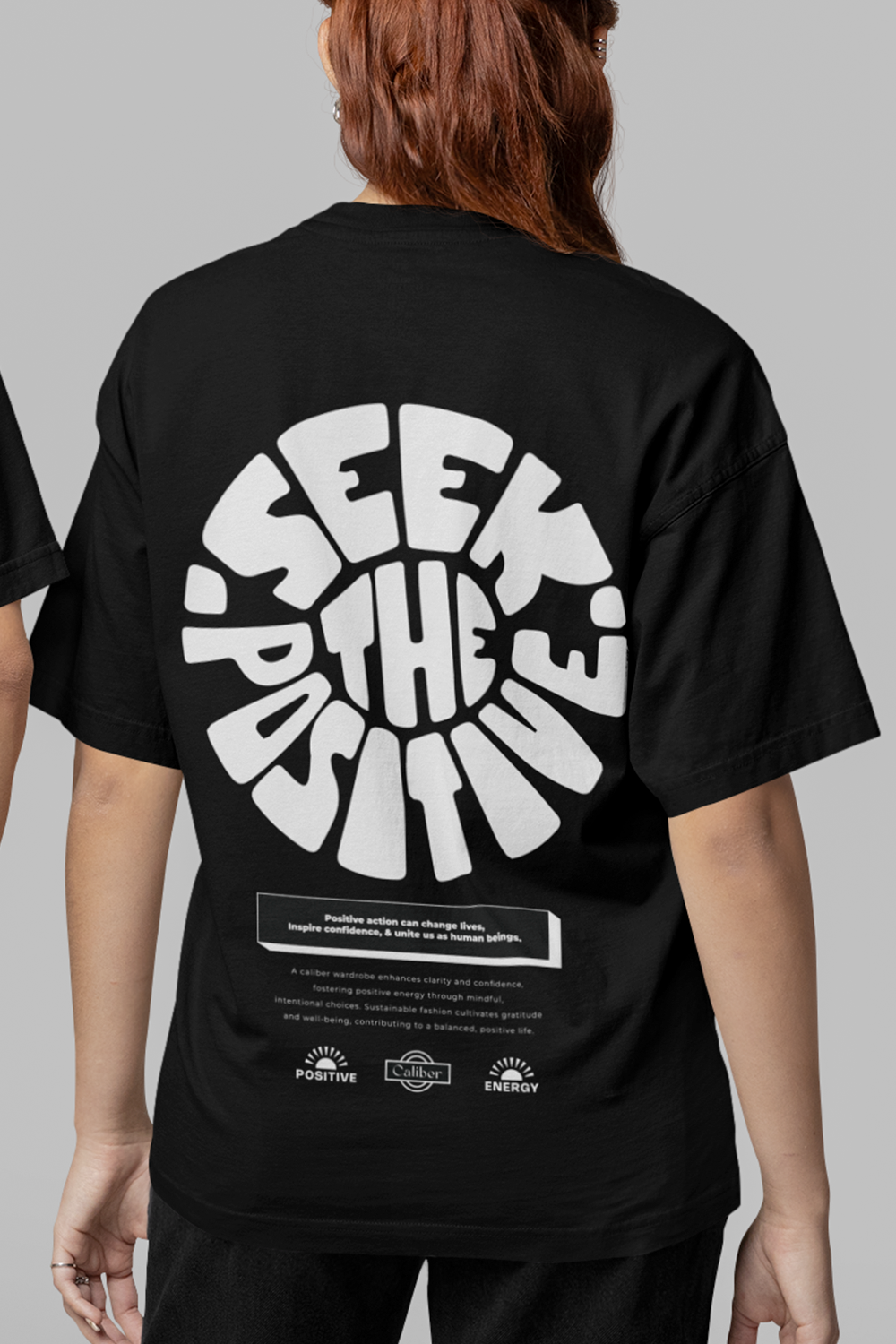 SEEK THE POSITIVE OVERSIZED T-SHIRT | Women | Rodeo Vol.1 | Caliber Wardrobe