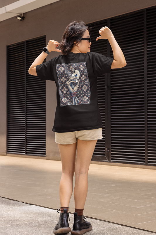 HAND OF FATE  OVERSIZED T-SHIRT | Women | Rodeo Vol.1 | Caliber Wardrobe