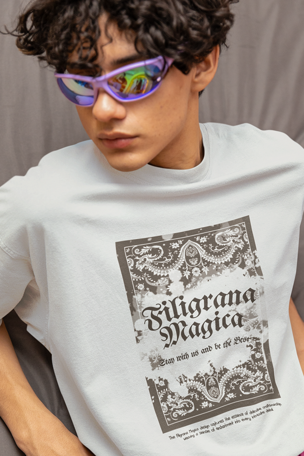 FILIGRANA MAGICA OVERSIZED T-SHIRT | Men | Rodeo Vol.1 | Caliber Wardrobe